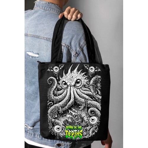 Текстилна чанта Born in the Depths – Kraken